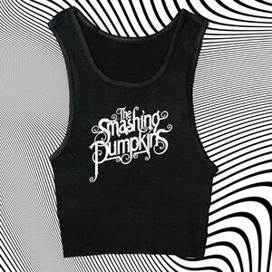 Smashing Pumpkins Unisex Cropped Tank